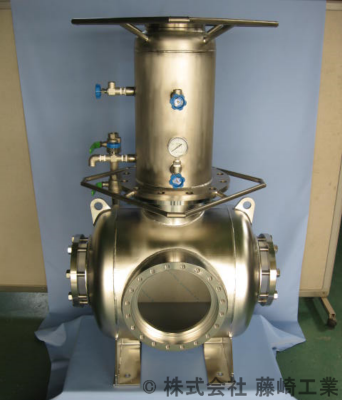 株式会社藤崎工業　深海魚観察用耐圧水槽（チタン+SUS316）